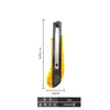 Cuchillo para papel tapiz grueso de alta resistencia, cuchillo industrial para papel tapiz, cortador de papel manual, cuchillo de arte, hoja de cuchillo de corte para el hogar