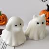 Molde de Silicona para Vela de Fantasma Transfronterizo Jiahui Mei DIY Decoración de Gatito Fantasma de Halloween Herramienta Abrasiva