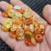 Colgante de Jade de Seda Dorada Hotan de Xinjiang, Colgante de Jade Rojo Anaranjado, Pulsera, Pendientes, Horquilla, Colgante, Collar, Colgante