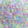 Rodajas Mixtas de Arcilla Blanda Luminosa, Flores, Corazones, Mariposas, Materiales Fluorescentes Hechos a Mano para DIY, Parches para Uñas, Accesorios de Bricolaje