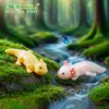 Novo produto transfronteiriço: Figurinha realista de lagarto hexagonal, acessórios DIY, ornamentos para paisagem em miniatura, modelo realista de réptil