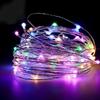 Luzes LED pequenas coloridas luzes piscantes cordão de luzes cordão de luzes de cobre flores decorativas estrelas de balão barra de luzes luzes decorativas de aniversário
