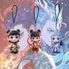 Colgante de panqueque de loto cp que zha 2 niño mágico animación de dibujos animados del mar alto valor de color cadena de teléfono móvil que zha ao c colgante de mochila escolar