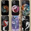 Adecuado para funda de teléfono iPhone15 nuevo Yin Yang Tai Chi pez dragón