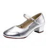 Zapatos de square dance, zapatos de baile de actuación, zapatos de baile de tacón bajo, zapatos de baile latino para mujer, zapatos de corte bajo de una sola pieza, zapatos de mujer, venta directa del fabricante