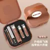 Set de Cortauñas Anti-Salpicaduras Personalizado para Uso en Casa, Cortauñas de Gama Alta para Mujeres y Hombres, Set de Herramientas Especiales