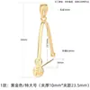 Hebilla de Seguridad de Plata de Ley S925 Hebilla de Clip para Hombres y Mujeres Hebilla de Semilla de Melón de Jade Hetian Accesorios DIY Cabezal de Hebilla Colgante de Jade