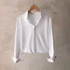 Camisa de Manga Longa Masculina Estilo Hong Kong Estilo Japonês Primavera Outono Camisa de Manga Longa Top Ins Alta Qualidade Cor Sólida Camisa Casual de Negócios
