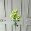 3 rosas artificiales de mil pétalos para decoración de fondo de boda, arreglos florales, arreglos de pasillo, flores artificiales para escaparates de centros comerciales, flores de seda