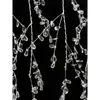 Decoração de Casamento Contas de Cristal Octogonais com Contas Arame Ornamentos Arranjo de Fundo Tiras de Cristal Pérola de Imitação Acrílica Casamento