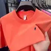 Camiseta de Algodón Puro para Hombre de Verano, Manga Corta, Color Sólido Simple, Cuello Redondo, Estilo Japonés Juvenil, Casual, Holgada, Corte Amplio, Camiseta Deportiva de Algodón
