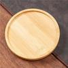 Porta-copos de Chá Jogo da Velha de Bambu Redondo Quadrado Almofada Isolante Pires Acessórios Domésticos para Fazer Chá Pequena Joia Almofada Decorativa Lote