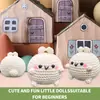 Nuevo Kit de Materiales para Muñeca de Ganchillo, Mochila, Colgante para Coche, Decoración de Interiores, DIY para Principiantes, Hecho a Mano