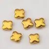 Acero Inoxidable 304 Lujo Ligero Exquisito Superficie Brillante Cuentas Espaciadoras Irregulares Cuentas Espaciadoras de Estrella Cuentas Sueltas Hecho a Mano DIY Accesorios para Joyería con Cuentas