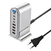 Cargador de Escritorio de Nitruro de Galio 600W Pantalla de Visualización Carga Rápida Pd 500W Cargador Multipuerto 440W Adaptador de Alta Potencia 320W