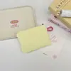 5951 Bolsa Acolchoada Nuvem para Guardar Moedas Bolsa Portátil Estudante para Fones de Ouvido Bolsa para Armazenamento de Cosméticos Porta-Moedas