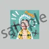 Imán de Refrigerador de Acrílico One Piece Dibujo Animado Anime Lindo Periférico Periférico Personalizado Luffy Zoro Imán de Refrigerador