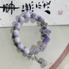 Suministro de fábrica pulsera retro estilo nacional puesto de joyería de cerámica suministro directo en vivo nueva pulsera china