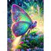 Nueva oferta especial de Amazon: pintura de diamante 5D con diseño de mariposa y animal, diamante redondo, pintura decorativa DIY, venta al por mayor de fábrica.