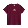Camiseta Fina de Manga Curta Estilo High-End Plus Size para Mulheres de Meia-Idade, Top de Verão com Gola Redonda, Modelagem Solta Fashion, Esconde a Barriga, Versátil