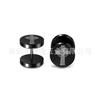 Pendientes Vikingos de Acero Inoxidable Estilo Oscuro Nórdico Electrochapado al Vacío Marcado Láser Adecuados para Hombres y Mujeres