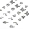 Accesorios de Colgante de Elefante Búho de Aleación de Venta Caliente Transfronteriza Material de Cuentas Hechas a Mano DIY Colgante de Collar Joyería