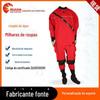 Traje de Resgate Aquático Traje Seco Equipamento Pessoal traje Traje de Resgate Marítimo Traje Seco de Resgate Aquático Traje de Alívio de Enchentes