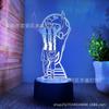 Luz Nocturna 3D de Suministro Transfronterizo de Amazon Logo de Club de Fútbol Baloncesto Luz de Atmósfera Creativa Luz de Regalo
