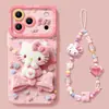 Aplicável a Apple 18promax Porta CD Rotativo Cão Gravador Capa Rígida Macia para Celular iPhone Xiaomi Personalização UV