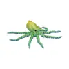 Mini Chaveiro de Polvo Impresso em 3D com Articulações Móveis, Mini Chaveiro de Polvo Realista Pingente de Mochila