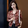 Chamarra de camisa a cuadros corta para mujeres petite, nueva colección primavera y otoño 2026, estilo vintage Hong Kong, rejuvenecedora, casual y versátil