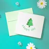 Tarjeta de felicitación creativa con sobre Día de San Valentín Acción de Gracias Tarjeta de felicitación de festividad empresarial Floristería Tarjeta con mensaje de bendición Tarjeta pequeña de agradecimiento