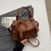 Bolsa Pequena Exclusiva Externa Feminina Nova Moda Primavera e Verão 2025 Bolsa Transversal Feminina Portátil Bolsa Boston Almofada