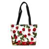 Bolsa de Lona de Grande Capacidade para Mulheres 2025 Nova Bolsa de Lona Coração Ins Nicho Versátil Bolsa de Ombro Bolsa Tote Grande