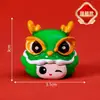 Paisaje en miniatura, figura creativa de dragón de Año Nuevo, adorable muñeco de dragón pequeño, caja auténtica de bolsa ciega, accesorios decorativos, adorno de dragón para escritorio