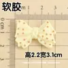 Serie Mika Dulce Cereza Niña Zuecos Accesorios de Goma Suave Estuche para Teléfono DIY Pegatinas Decoración para Vaso de Agua