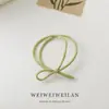 Cuerda para el pelo anudada simple de color helado grueso, goma elástica básica de alta elasticidad, banda para el pelo, accesorios para el pelo para mujer