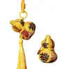 Bolsita de calabaza colgante del Festival del Bote del Dragón, bolsita repelente de mosquitos de artemisa, bolsa de bendición, bolsa de la suerte, pequeño regalo cultural y creativo de área escénica, recuerdo