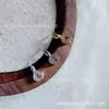 Colgante de Plata de Ley 925 con Clip Incrustado con Circonita, Jade, Ágata y Calcedonia Accesorios, Una Pieza al por Mayor