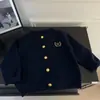 Jaqueta Cardigan de Tricô Classe A Infantil Transfronteiriça Primavera Outono 2026 Estilo Coreano Cardigan Tricotado para Bebês e Crianças Pequenas Meninos Meninas Tendência
