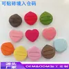 Esponja de Cojín de Aire para Maquillaje Squishy de Fruta, Amigable con la Piel, No Absorbe Polvo, Ultra Suave, Gruesa, Doble Uso Seco y Húmedo, Malvavisco de Durazno al por Mayor