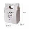 Bolsa de almuerzo aislada para trabajadores de oficina, gran capacidad, bolsa de almuerzo de papel de aluminio engrosado, bolsa de mano estilo nuevo para estudiantes