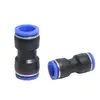 Venta al por mayor de Conectores Rápidos Neumáticos de Plástico Azul Capuchón Pu/Pv/Pe/Py/Pk/Pm/Pk/Pza/Lsa/Hvff