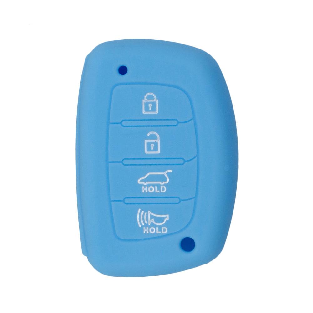 现代悦动钥匙套ix35锁匙包索纳塔硅胶保护套 (13).jp