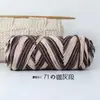 Novelo de Fio de Algodão de 8 Fios para Tufting Amantes, Fio Grosso de Algodão Leite, Fio para Cachecol DIY, Bordado Russo com Agulha de Punch