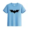 Comercio Exterior Verano Color Sólido Algodón Manga Corta Camiseta Ropa Infantil Manga Media Ropa Padre-Hijo Ropa de Clase Logo Impreso Camiseta Básica