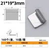 Gancho de Aço Inoxidável 304 Clipe de Linha Placa de Travamento Ferro Galvanizado Fivela de Fixação Cartão Clipe para Tubo de Água Tipo P Clipe de Tubo Unilateral Ferro Galvanizado