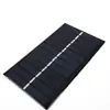 Venda quente da Amazon Painel Solar 6V 1W pequena potência painel de borracha gota de cristal único painel fotovoltaico solar