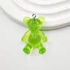 El Colgante de Oso de Gominola Más Vendido de Amazon Accesorios de Joyería Hechos a Mano de Resina para Bricolaje Colgante para Pendientes Collar Llavero