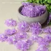 Gasa Nieve Azul Claro Flores Pequeñas de Cinco Pétalos Accesorios para Ropa Flores para Zapatos Ramillete Accesorios Hechos a Mano DIY 3 Yuanes por 5 Piezas